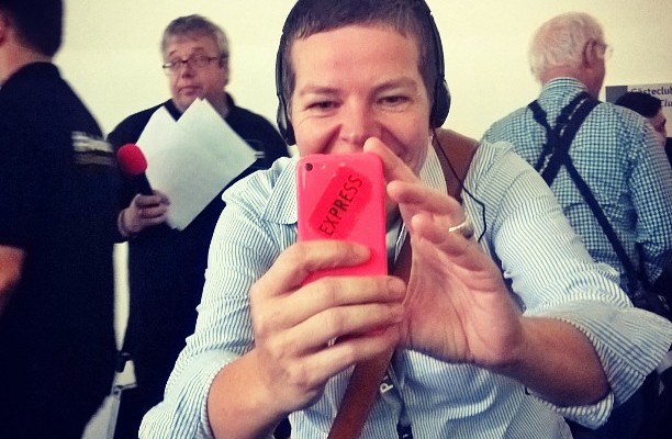 Teilnehmerin der Photokina Instagram Challenge, der #Instakina14