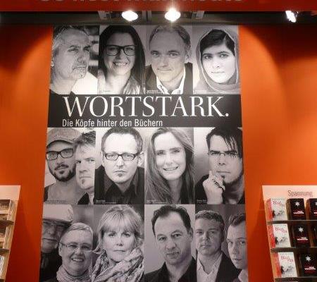 Wortstark präsentieren sich die Autoren des Droemer Knaur Verlags auf der Buchmesse - Archivfoto 2013