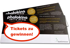 Verlosung: Tickets für die Photokina.