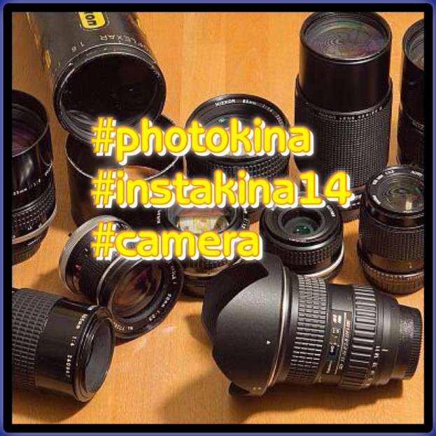 Beispiel eines Fotos  zur #instakina14: diese Hastags sollten bei dem Thema #camera im Text genannt werden.