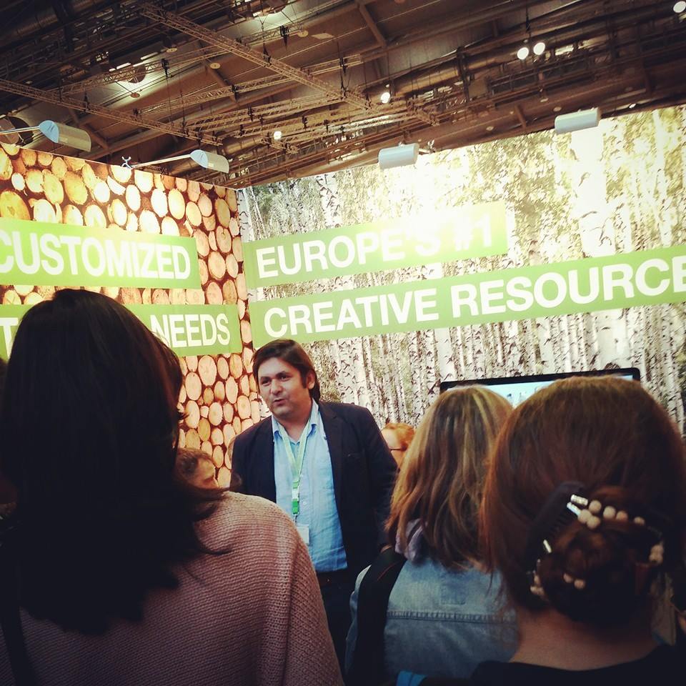 Murat Erimel auf der Buchmesse
