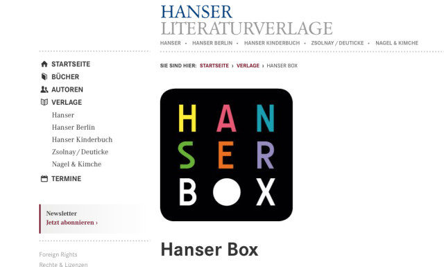 Hanser Box