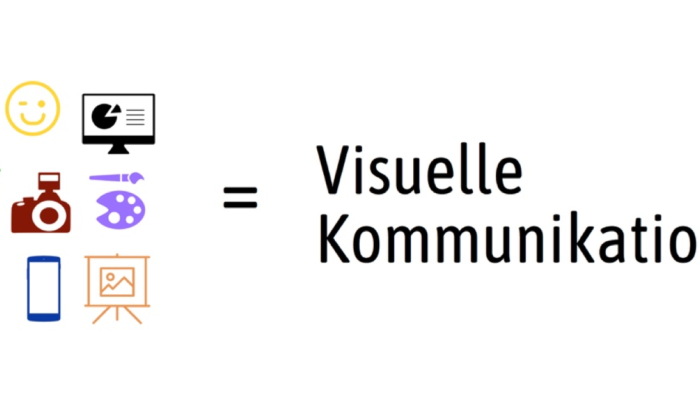 Bilder, Videos, Grafiken, Skulpturen, Gifs, Infografiken, Icons, Mimik, Gestik, Farben, Flächen, Linien - alles zusammen ergibt Visuelle Kommunikation.